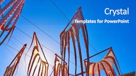  Presentation with medical spa massage outdoor balinese - Audience pleasing PPT theme consisting of dried octopus at mediterranean spain backdrop and a cobalt blue colored foreground