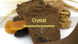  Presentation with fruit - Beautiful presentation featuring dried plums - bread with fruit backdrop and a  colored foreground