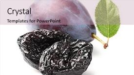  Presentation with betel leaf - Slide deck enhanced with nutrition kids - mother feeds her little child background and a yellow colored foreground