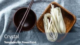  Presentation with basmati rice white rice rice - Amazing slides having dried-white-rice-noodles-raw backdrop and a ocean colored foreground