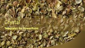  Presentation with frame - Audience pleasing presentation theme consisting of dried-za-atar-full-frame backdrop and a tawny brown colored foreground