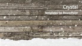  Presentation with pile - Cool new slides with drifting - pile of snow with old backdrop and a gray colored foreground