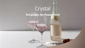 Presentation with alcohol white - PPT theme consisting of drink-alcohol-and-glassware-concept background and a gray colored foreground