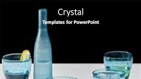  Presentation with detox - Presentation theme consisting of drink-detox-and-diet-concept background and a black colored foreground