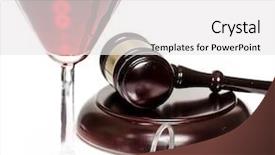  Presentation with dui law - Audience pleasing slide deck consisting of drink driving dui legal law backdrop and a white colored foreground