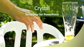  Presentation with drinking alcohol - Audience pleasing presentation consisting of drinking and driving - car keys backdrop and a tawny brown colored foreground