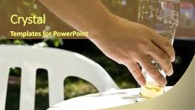  Presentation with drinking alcohol - Amazing PPT layouts having drinking and driving - car keys backdrop and a tawny brown colored foreground