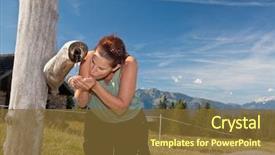  Presentation with drinking water - Audience pleasing slide set consisting of i can feel the taste close-up of homemade fresh asian meal backdrop and a lemonade colored foreground