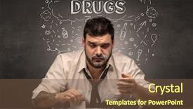  Presentation with drinking alcohol - PPT layouts featuring drinking drug hangover alcohol background and a tawny brown colored foreground