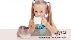  Presentation with milk product - Amazing slides having drinking milk with my best backdrop and a soft green colored foreground