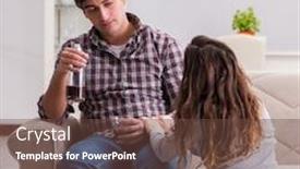  Presentation with drinking problem - Theme featuring drinking-problem-drunk-husband-man background and a tawny brown colored foreground