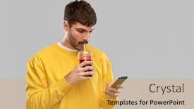  Presentation with tomato juice - Beautiful presentation featuring drinks-and-people-concept-young backdrop and a yellow colored foreground