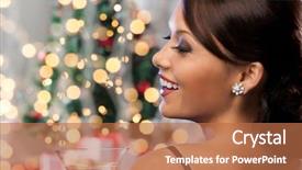  Presentation with cocktail party - Amazing presentation design having drinks holidays luxury and celebration backdrop and a  colored foreground