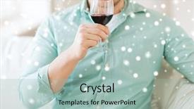  Presentation with wine - Presentation with drinks winery leisure and people background and a  colored foreground