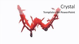  Presentation with fonts - Slide deck with close up of frangipani bloom on tree background and a tawny brown colored foreground