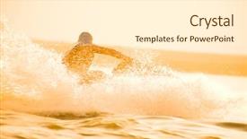  Presentation with jet - Audience pleasing slides consisting of drive on the jet ski backdrop and a cream colored foreground