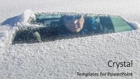  Presentation with windshield - Slides enhanced with driver in a car looking background and a light gray colored foreground