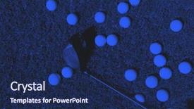  Presentation with duo - Presentation design featuring driver on grass background duo background and a navy blue colored foreground