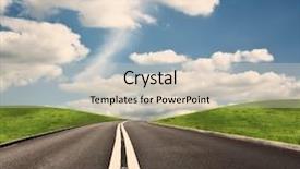  Presentation with asphalt road - PPT theme with full length of woman doctor radiologist in lab coat with the x-ray isolated medical person for health insurance background and a white colored foreground