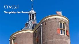  Presentation with cultural center - Theme having dromadaire-cultural-center-in-enkhuizen background and a teal colored foreground