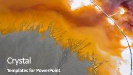  Presentation with toxic waste - PPT layouts with drone located at geamana romania background and a violet colored foreground