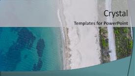  Presentation with bulgarian - Colorful presentation design enhanced with drone view of bulgarian coastline backdrop and a light gray colored foreground