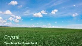  Presentation with camera drone - Presentation design consisting of drone-with-a-camera background and a tawny brown colored foreground