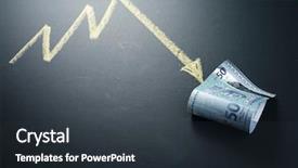  Presentation with gdp - Slide deck consisting of gdp - weaken of the malaysia currency background and a tawny brown colored foreground