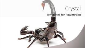  Presentation with drop - Theme featuring drop-of-venom background and a white colored foreground