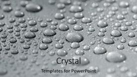  Presentation with image of car racing - Slides enhanced with droplets on a car short background and a light gray colored foreground