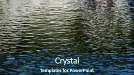  Presentation with flood - Colorful PPT theme enhanced with drought flood - water of a river backdrop and a  colored foreground