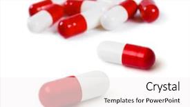  Presentation with pills - Presentation having drug abuse - pills isolated on white background background and a white colored foreground