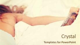  Presentation with addiction - Cool new PPT theme with drug abuse - woman addiction to strong acohol backdrop and a cream colored foreground