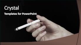  Presentation with drug abuse - PPT layouts with drug abuse concept - hand holding background and a black colored foreground