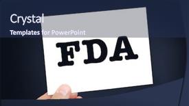  Presentation with administration - Theme enhanced with drug administration - fda concept background and a navy blue colored foreground