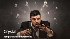  Presentation with hearing loss communication man - Colorful slide deck enhanced with losers - loser drunk man sitting backdrop and a wine colored foreground