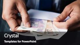  Presentation with elegant - Theme with drug dealer - closeup of a young caucasian background and a black colored foreground