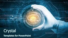  Presentation with drug discovery - Audience pleasing PPT theme consisting of drug discovery - close up of scientist hand backdrop and a ocean colored foreground