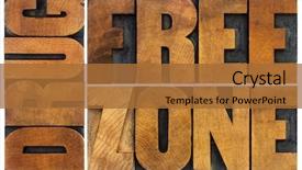  Presentation with drug free - PPT theme enhanced with drug free zone word abstract background and a red colored foreground