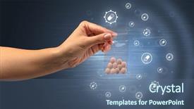  Presentation with plastic bag - Cool new presentation with drug marketing - hand delivers colorful pills backdrop and a ocean colored foreground