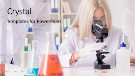  Presentation with underage drinking two teenagers having - PPT layouts having drug pollution - two chemists having discussion background and a  colored foreground