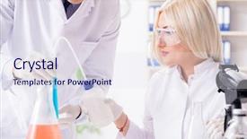  Presentation with underage drinking two teenagers having - Theme consisting of drug pollution - two chemists having discussion background and a  colored foreground