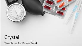  Presentation with health drug - Audience pleasing PPT layouts consisting of drug side effect - health care concept composition backdrop and a white colored foreground