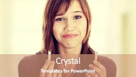  Presentation with drugs alcohol smoking - Cool new PPT layouts with drug withdrawal - young caucasian woman quiting smoking backdrop and a coral colored foreground