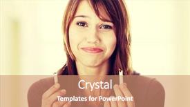  Presentation with smoking - Amazing presentation theme having drug withdrawal - young caucasian woman quiting smoking backdrop and a coral colored foreground