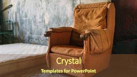  Presentation with drug addict - Slide deck consisting of drugs - drug addict room grunge armchair background and a tawny brown colored foreground