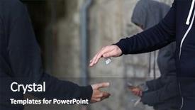  Presentation with drug trafficking - PPT layouts with drugs - drug trafficking crime addiction background and a wine colored foreground