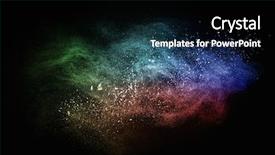  Presentation with black powder explosion the particles - Theme consisting of drugs explosion - colourful powder exploding isolated background and a black colored foreground