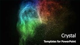 Presentation with black powder explosion the particles - Slides with drugs explosion - colourful powder exploding isolated background and a  colored foreground