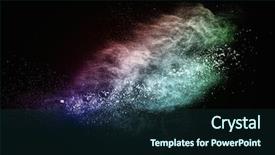  Presentation with black powder explosion the particles - Colorful presentation enhanced with drugs explosion - colourful powder exploding isolated backdrop and a  colored foreground